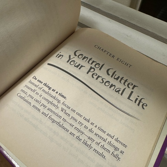 $5 bundled - 10 Minute Clutter Control hard back - Picture 7 of 7